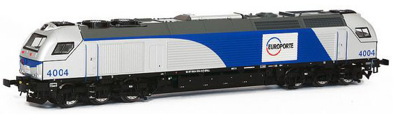 Kato HobbyTrain Lemke SU400416N - Diesel Locomotive EURO 4000 Europorte 4004